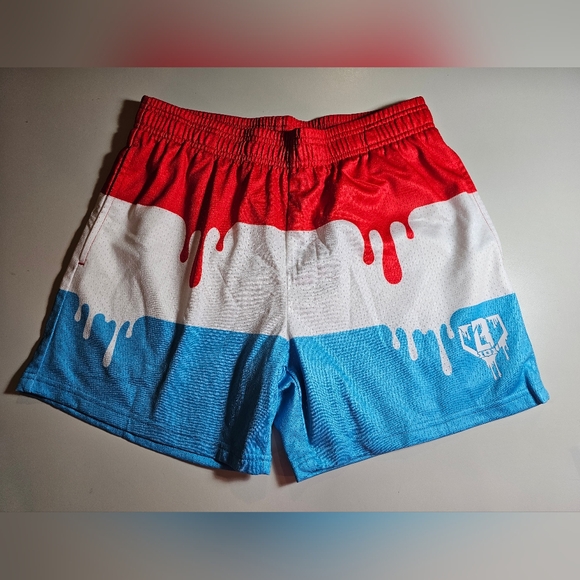Baseball Lifestyle 101 Men's Ice Cream Freeze Pop Athletic Shorts NWT - Picture 1 of 8